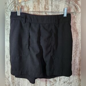 a new day Black Women's Dress Shorts With Faux Pocket